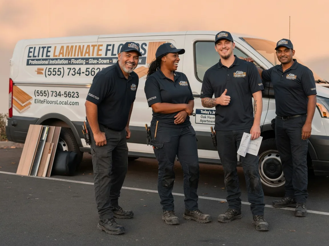 Laminate flooring installation company in Vida, OR